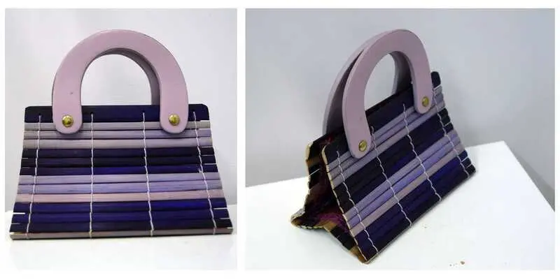 Сумочка Плетеная Бамбук