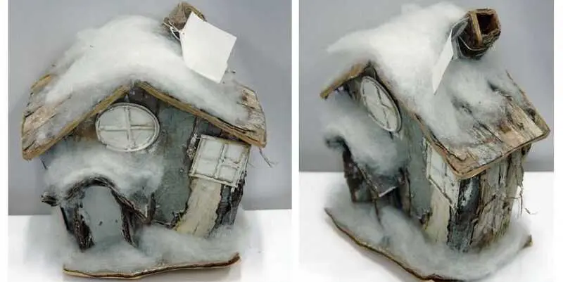 Домик Заснеженный 22,5 см