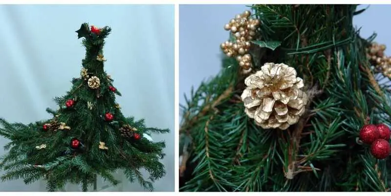 Новогодняя Композиция Еловые Ветки