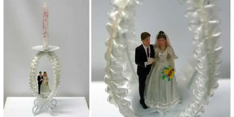 Подсвечник Молодожены