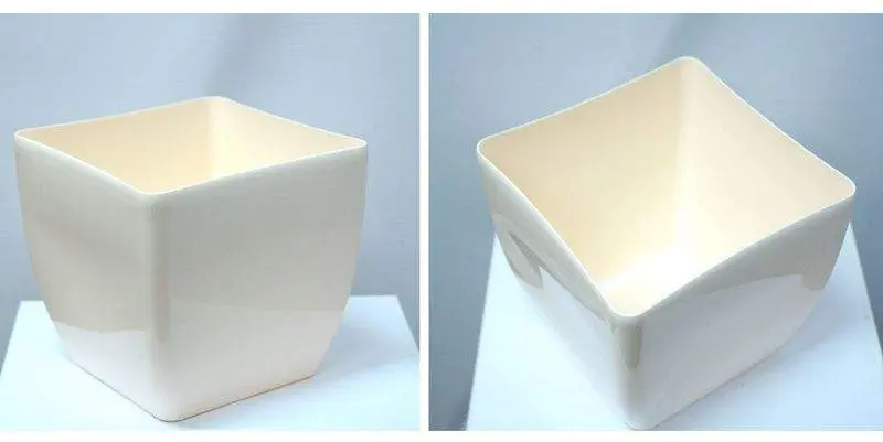 Горшок Кашпо квадратное Д19 