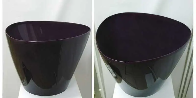 Кашпо треугольное 48х48х48 