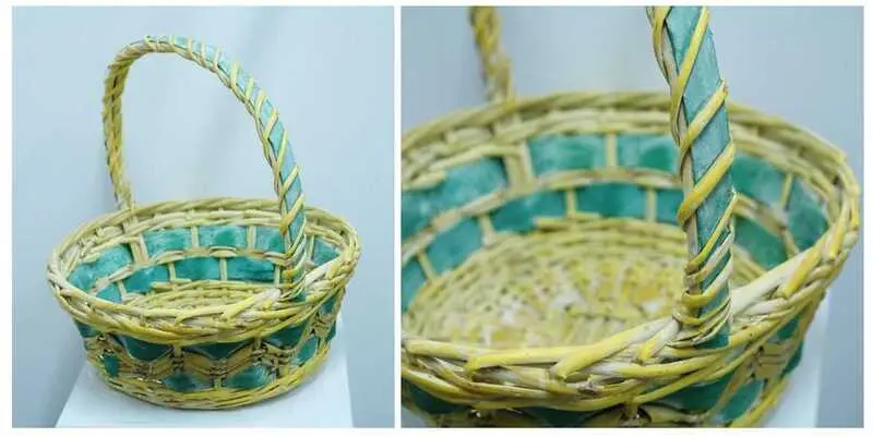 Корзина плетеная ива 