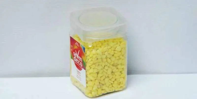 Декоративный Грунт Цветной жёлтый