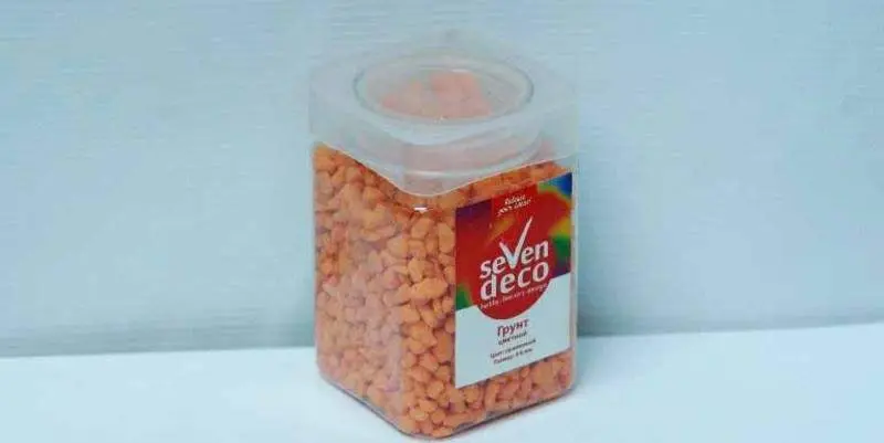 Грунт Цветной 4-6 мм (оранжевый) 350г