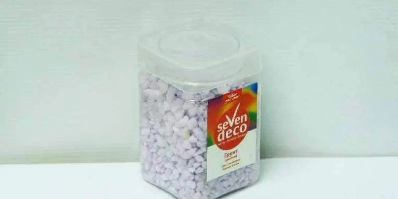 Декоративный Грунт Цветной сиреневый