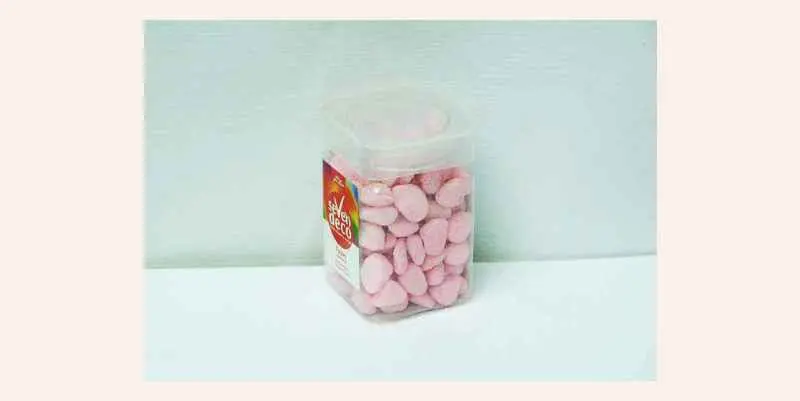 Грунт Цветной 8-12мм (розовый) 350г