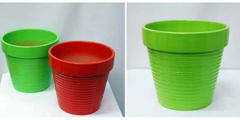 Цветочный Горшок с блюдцем керамика Д17 х Н15,5 см