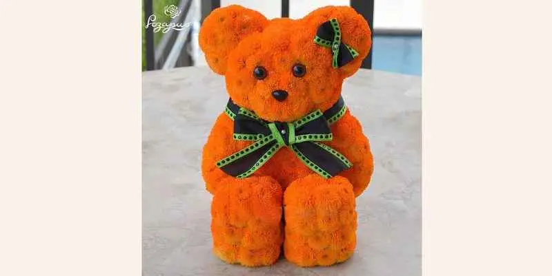 Игрушка из цветов - Оранжус