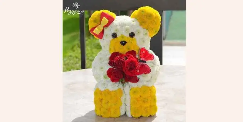 Игрушка из цветов - Сладкая