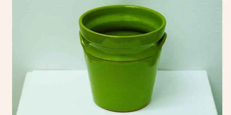 Кашпо керамика 14см