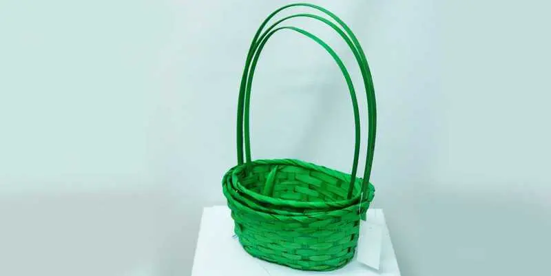 Набор корзин плетеных бамбук 22х18хН10